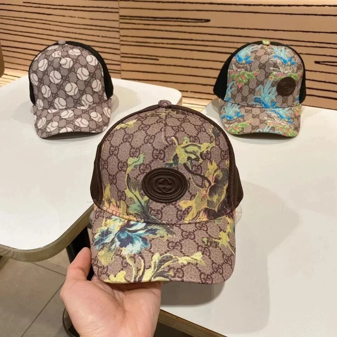 Gucci GG Floral Print Trucker Cap — product photo on Sugargoo Spreadsheet
