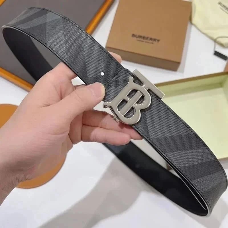 Burberry Monogram Belt Black Leather — product photo on Sugargoo Spreadsheet