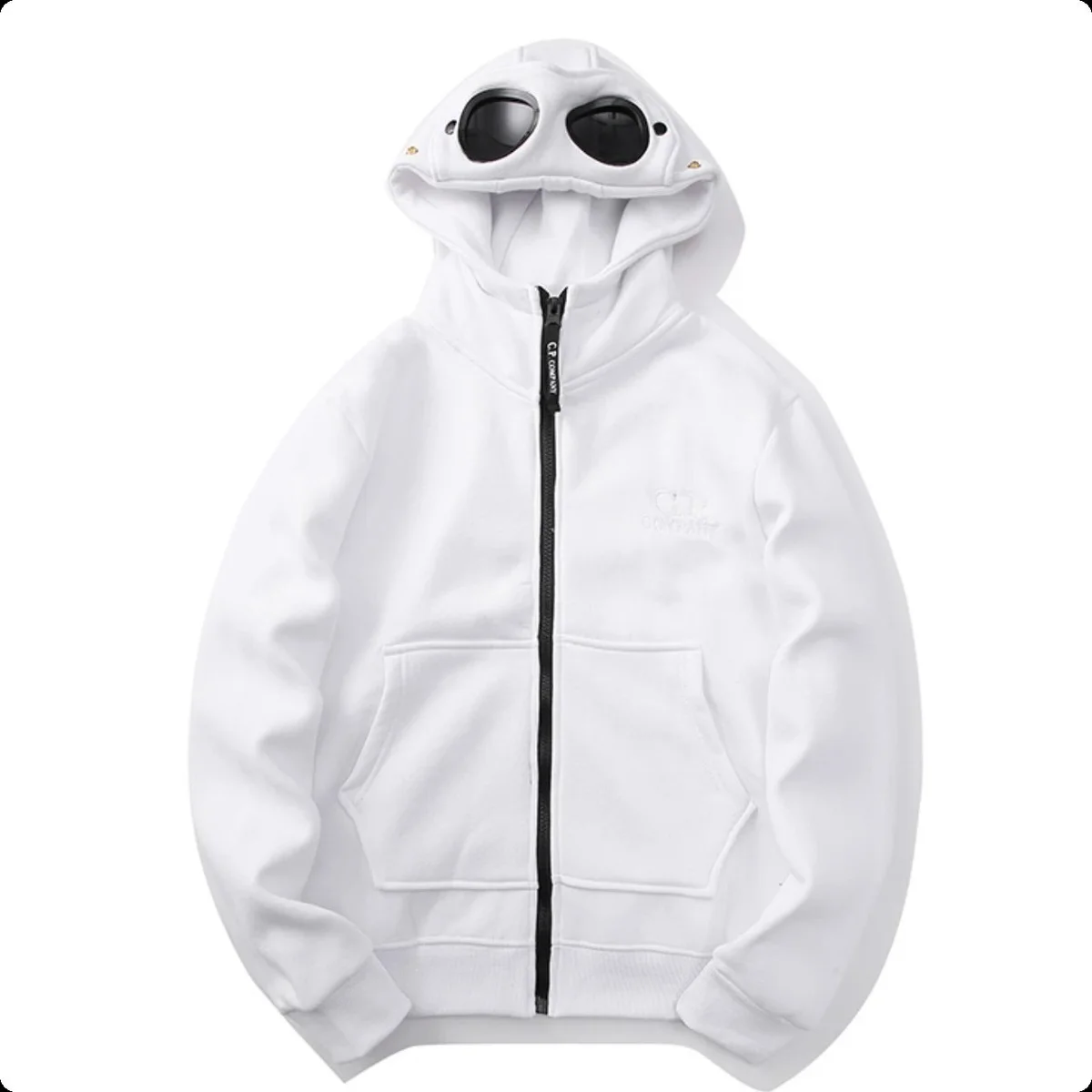 CP Company Goggle Hoodie White — product photo on Sugargoo Spreadsheet