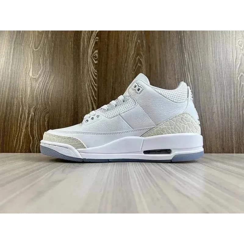 Nike Air Jordan 3 White Crocodile Sneakers — QC product photo on Sugargoo Spreadsheet
