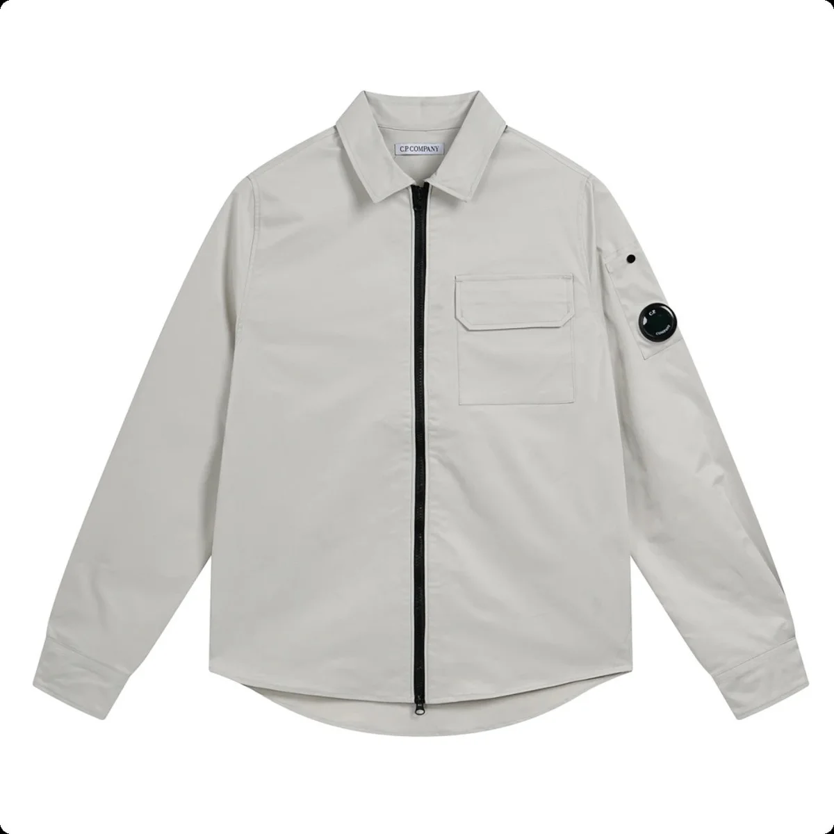 CP Company Goggle Light Grey Shirt Jacket — product photo on Sugargoo Spreadsheet