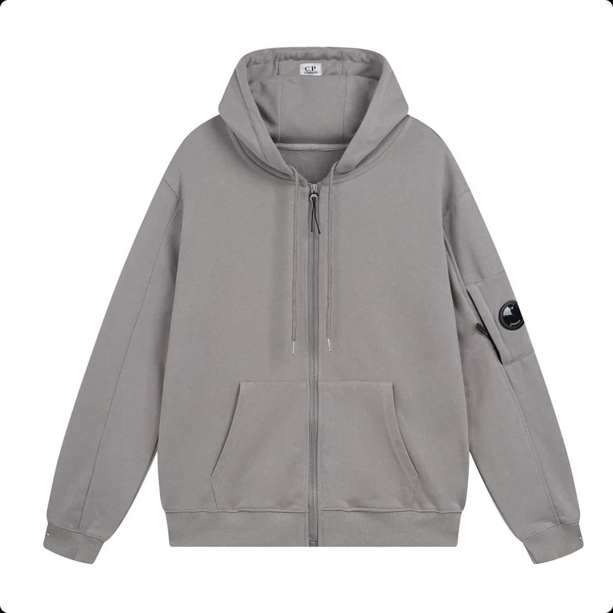 CP Company Grey Hoodie with Lens Pocket — product photo on Sugargoo Spreadsheet