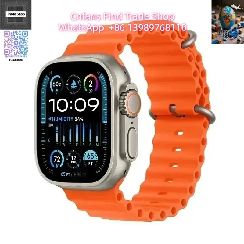 Apple Watch Ultra Orange Band Smartwatch — product photo on Sugargoo Spreadsheet