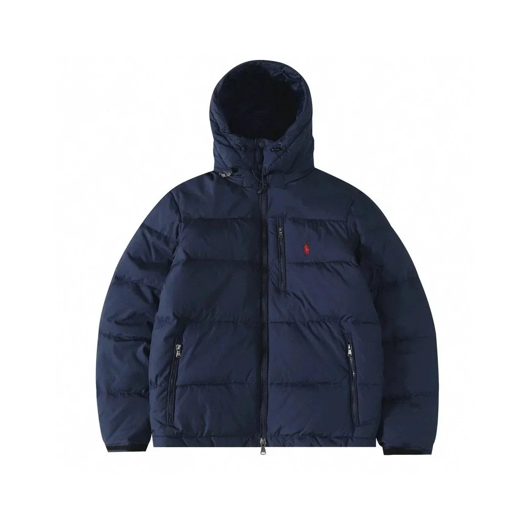 Polo Ralph Lauren Navy Hooded Puffer Jacket — product photo on Sugargoo Spreadsheet