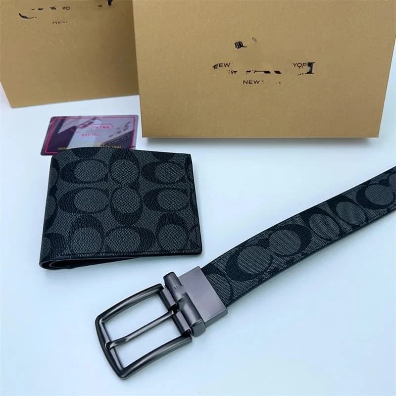 Coach Tabby Belt and Wallet Set in Black — product photo on Sugargoo Spreadsheet