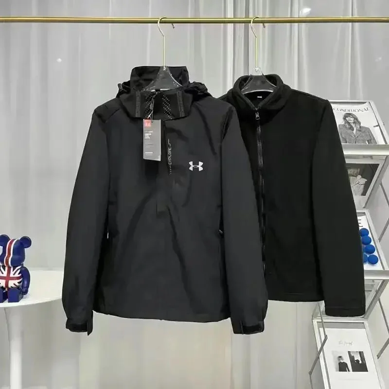 Under Armour Black Hooded Jacket — product photo on Sugargoo Spreadsheet