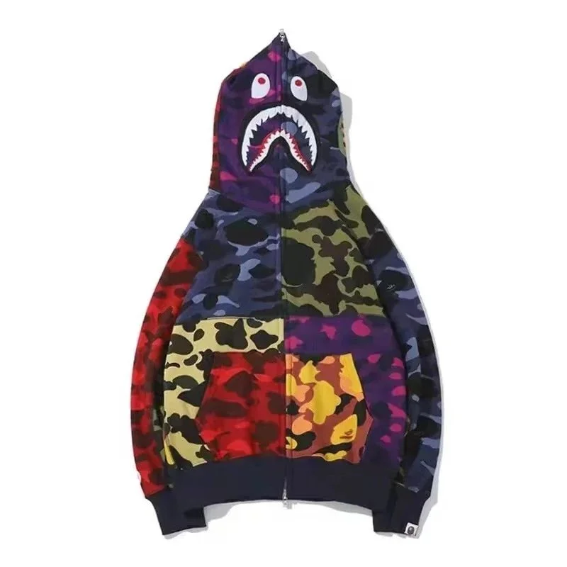 A Bathing Ape BAPE STA Multicolor Shark Hoodie — product photo on Sugargoo Spreadsheet