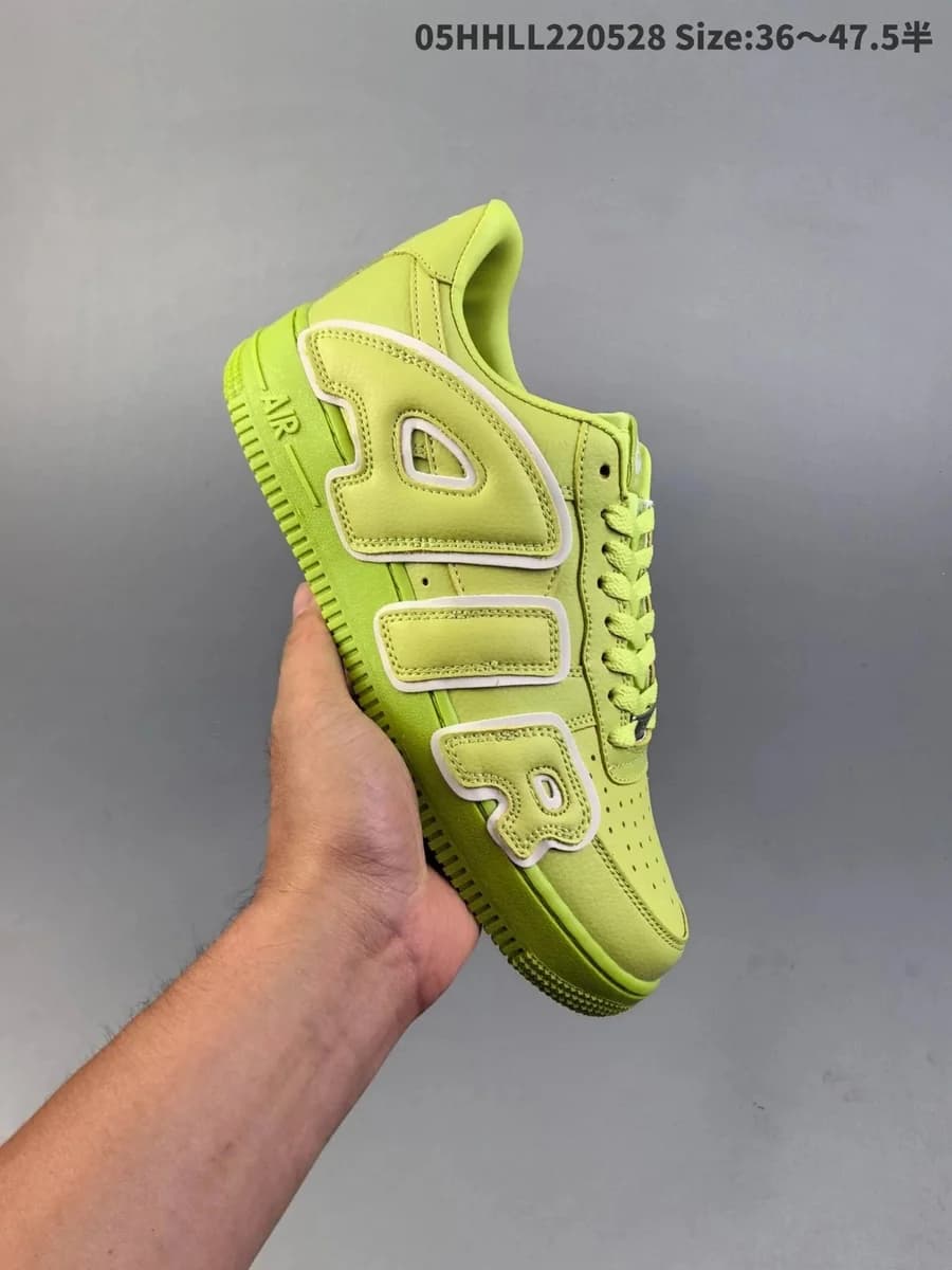 Nike Air Force 1 Triple Green Sneakers — QC product photo on Sugargoo Spreadsheet