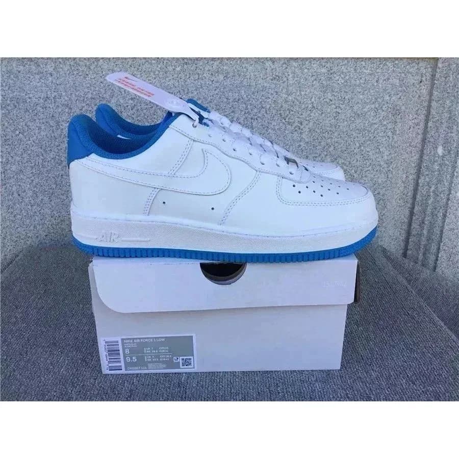 Nike Air Force 1 Low White/Blue Sneakers — QC product photo on Sugargoo Spreadsheet