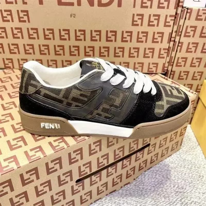 Fendi Zucca Sneakers Black/Gold — product photo on Sugargoo Spreadsheet