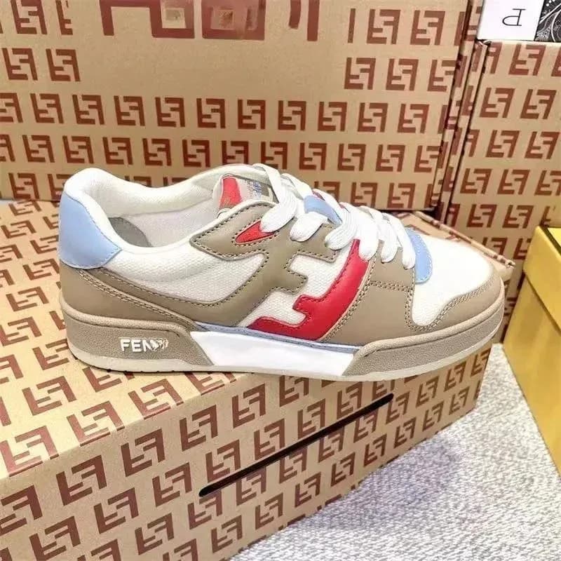 Fendi Sneakers Beige/Red/White — product photo on Sugargoo Spreadsheet