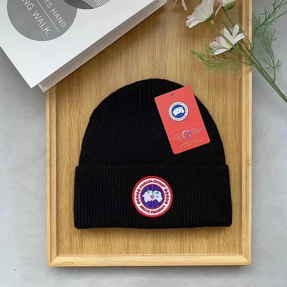 Canada Goose Arctic Program Beanie Black Headwear — product photo on Sugargoo Spreadsheet
