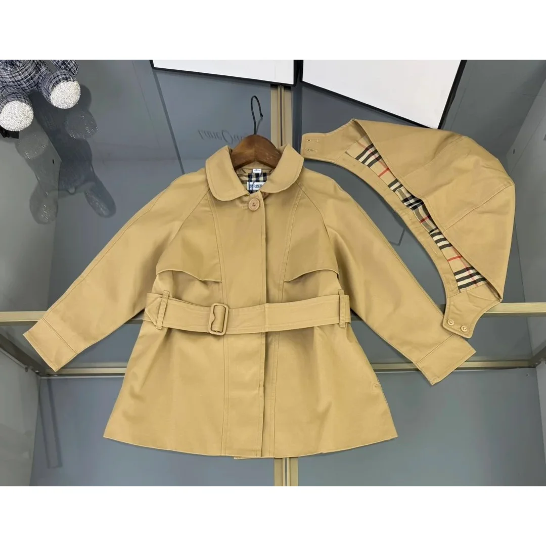 Burberry TB Monogram Belted Trench Coat Kids — product photo on Sugargoo Spreadsheet