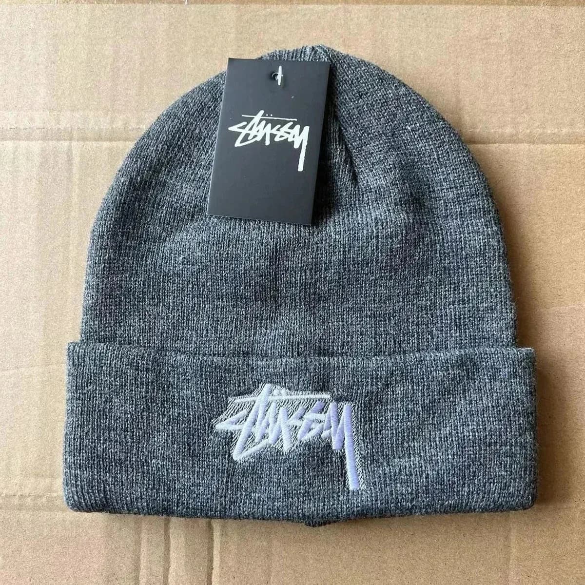 Stussy Stock Beanie Grey — product photo on Sugargoo Spreadsheet