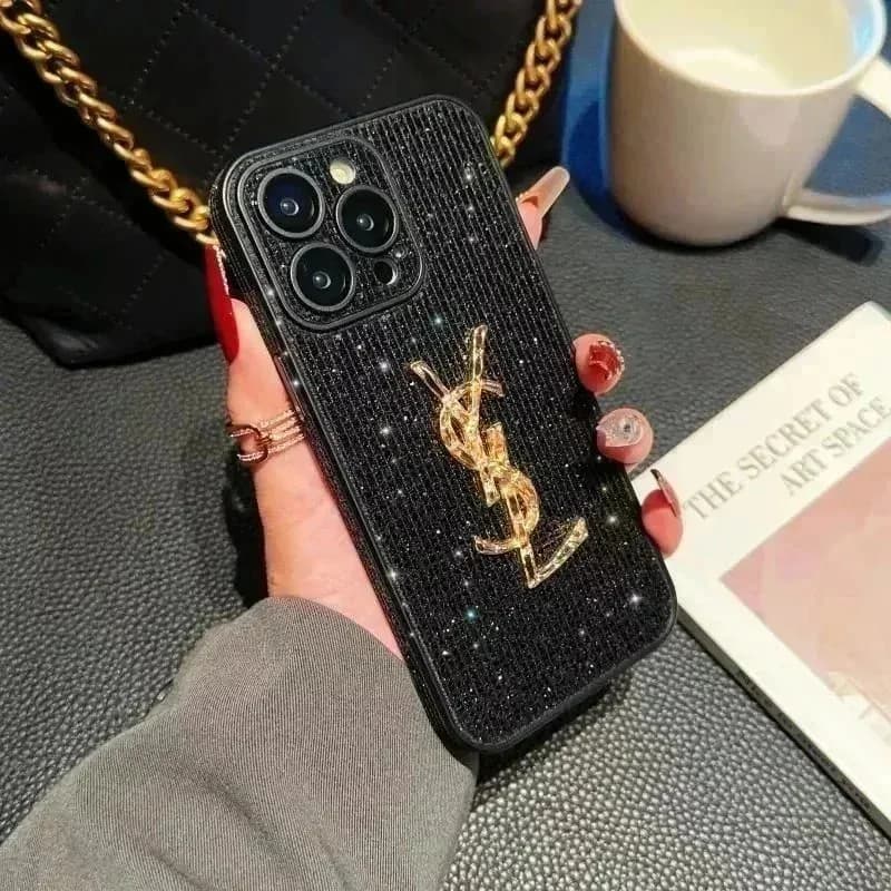 Chanel Classic Flap Black Crystal Phone Case — product photo on Sugargoo Spreadsheet