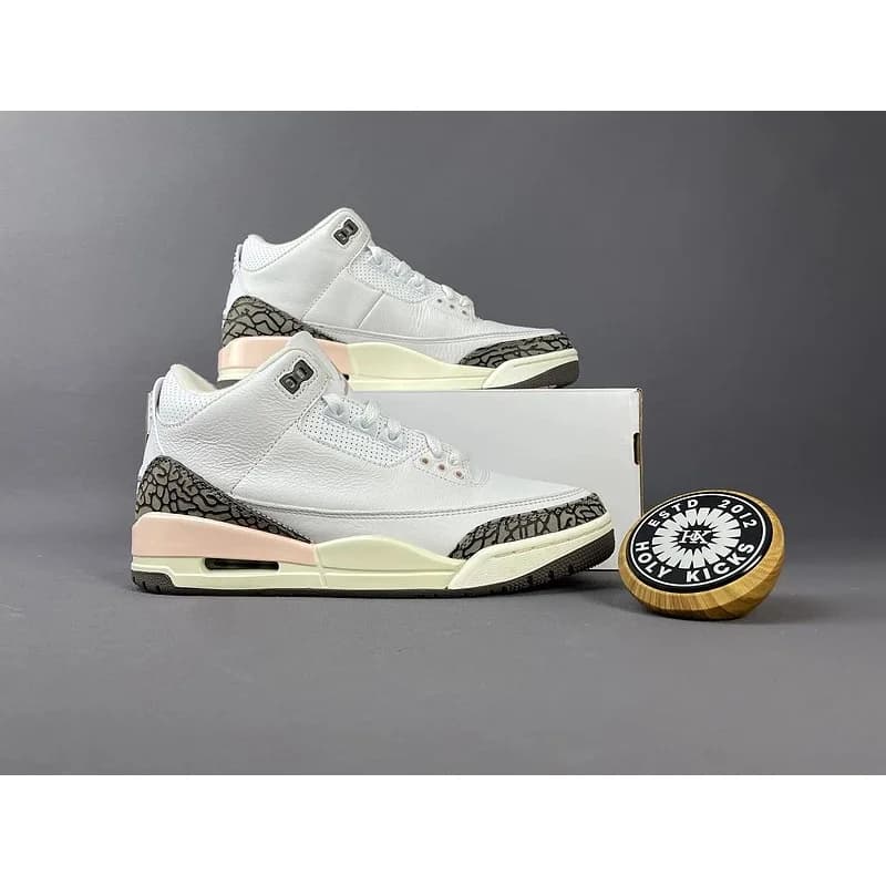 Nike Air Jordan 3 White Cement Sneakers — QC product photo on Sugargoo Spreadsheet