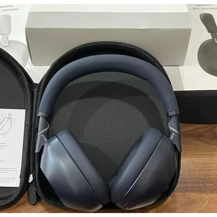 Sony WH-1000XM6 Blue Headphones — product photo on Sugargoo Spreadsheet