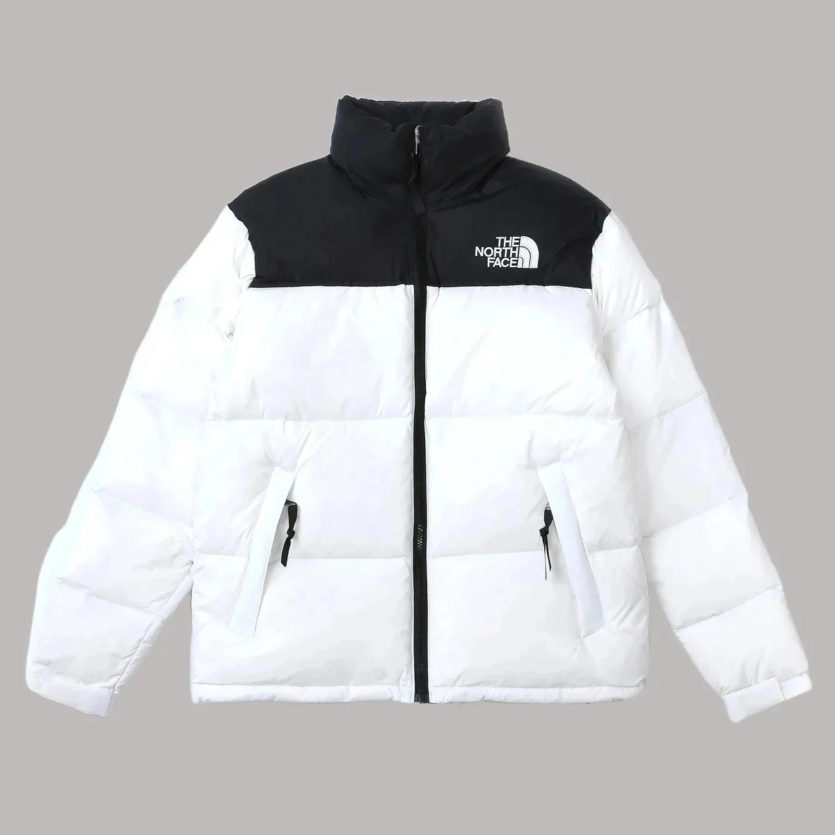 The North Face Nuptse White/Black Parka — product photo on Sugargoo Spreadsheet