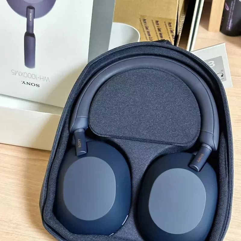 Sony WH-1000XM5 Black Noise-Canceling Headphones — product photo on Sugargoo Spreadsheet