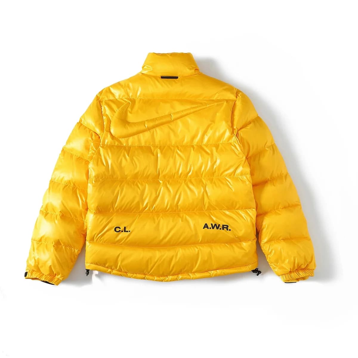 Nike Air Force 1 Yellow Puffer Jacket — product photo on Sugargoo Spreadsheet