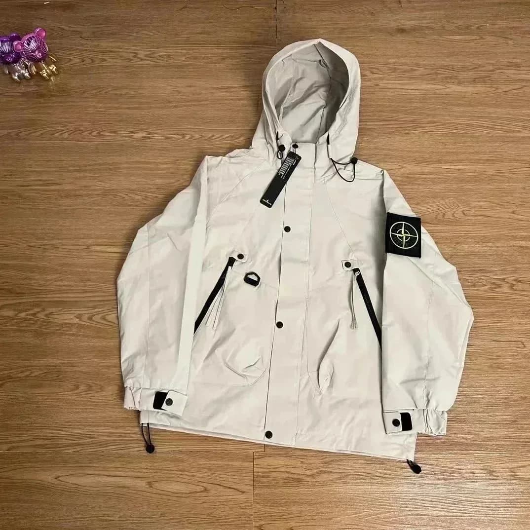 Stone Island Shadow Project Hooded Jacket Beige — product photo on Sugargoo Spreadsheet