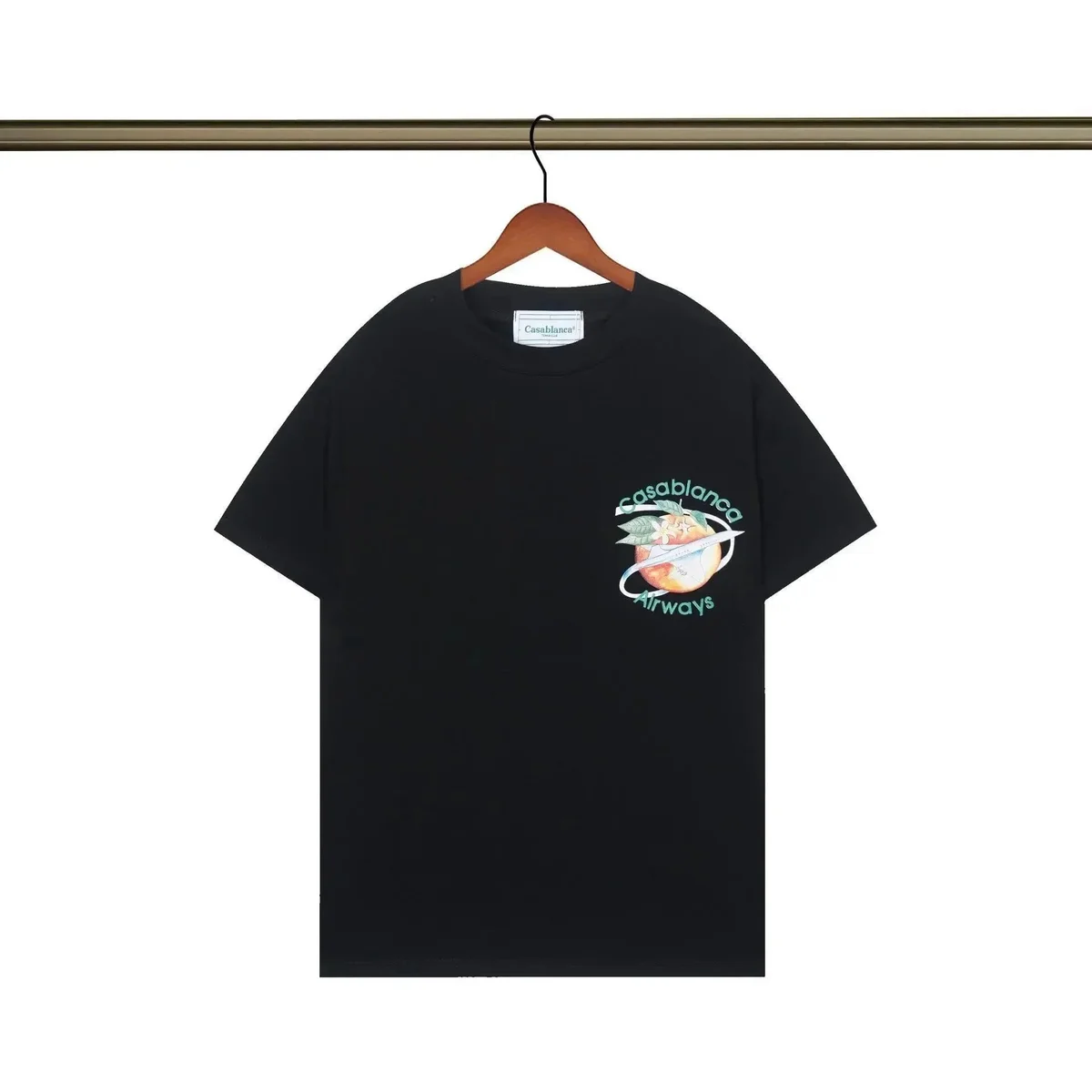 Casablanca Black 'Airways' T-Shirt — product photo on Sugargoo Spreadsheet