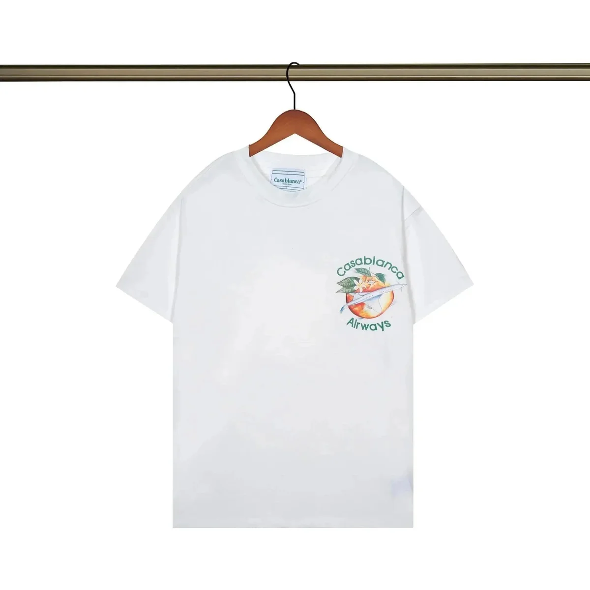 Casablanca White 'Airways' T-Shirt — product photo on Sugargoo Spreadsheet