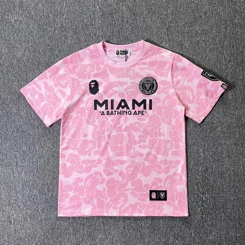 A Bathing Ape Pink Camo Miami T-Shirt — product photo on Sugargoo Spreadsheet