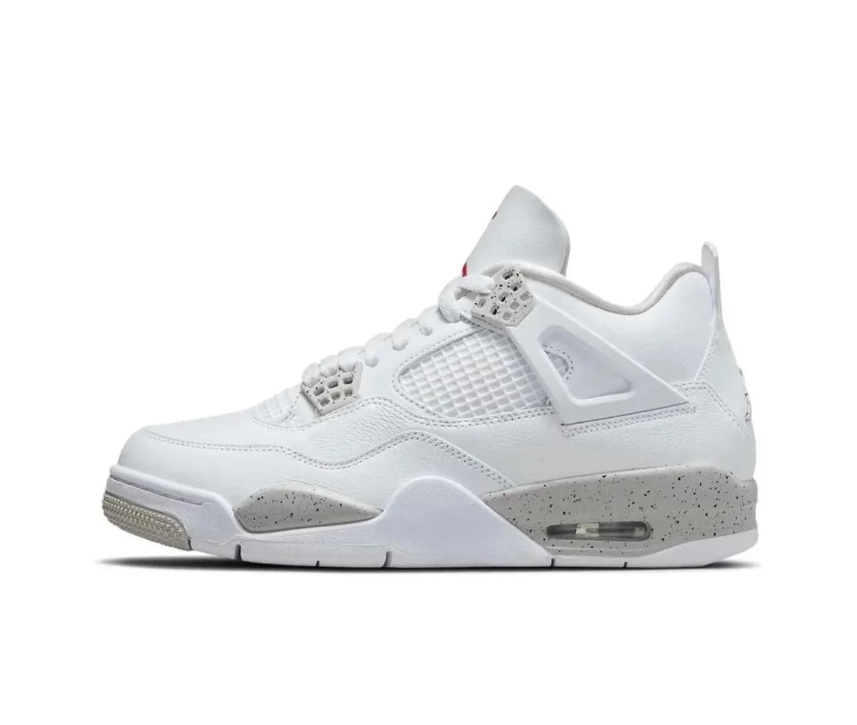 Nike Air Jordan 4 White Cement Sneakers — QC product photo on Sugargoo Spreadsheet