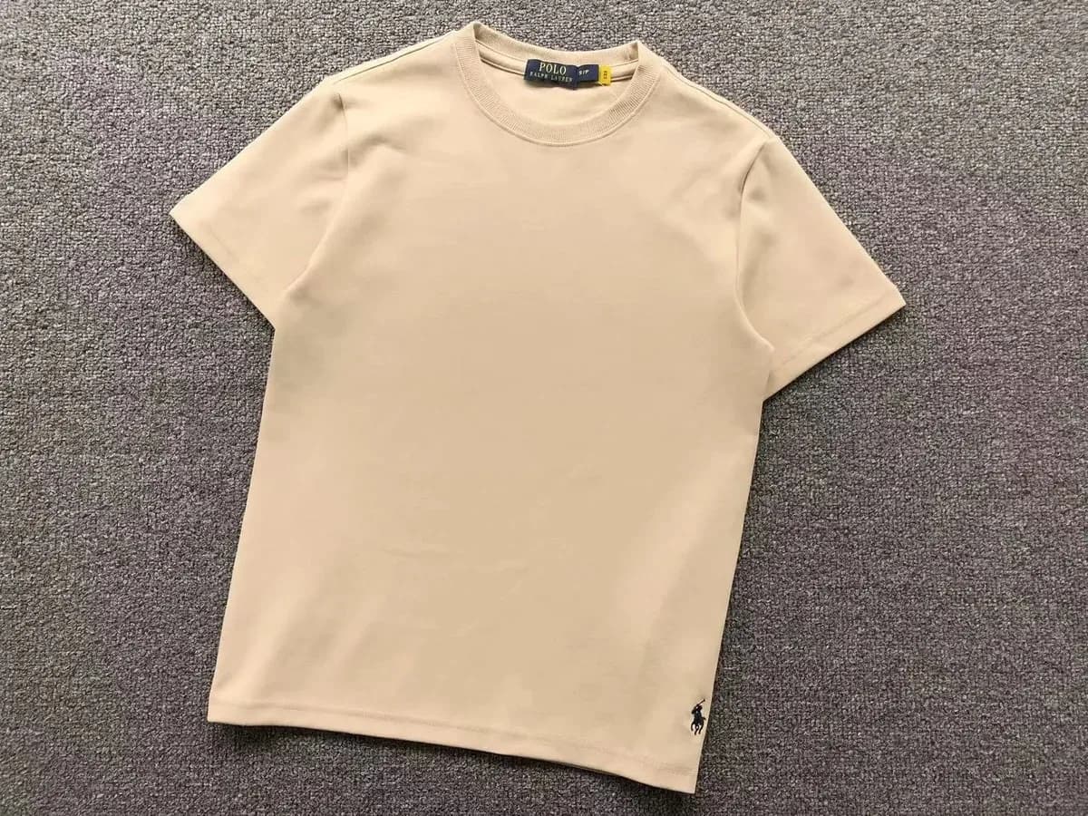 Polo Ralph Lauren Beige T-Shirt with Pony Logo — product photo on Sugargoo Spreadsheet