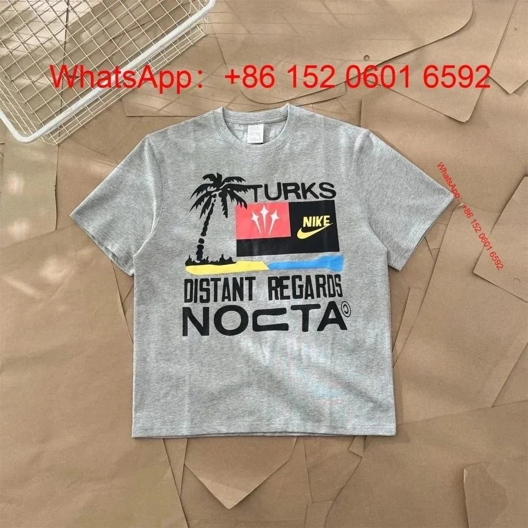 Nike Distant Regards Nocta T-Shirt Grey — product photo on Sugargoo Spreadsheet