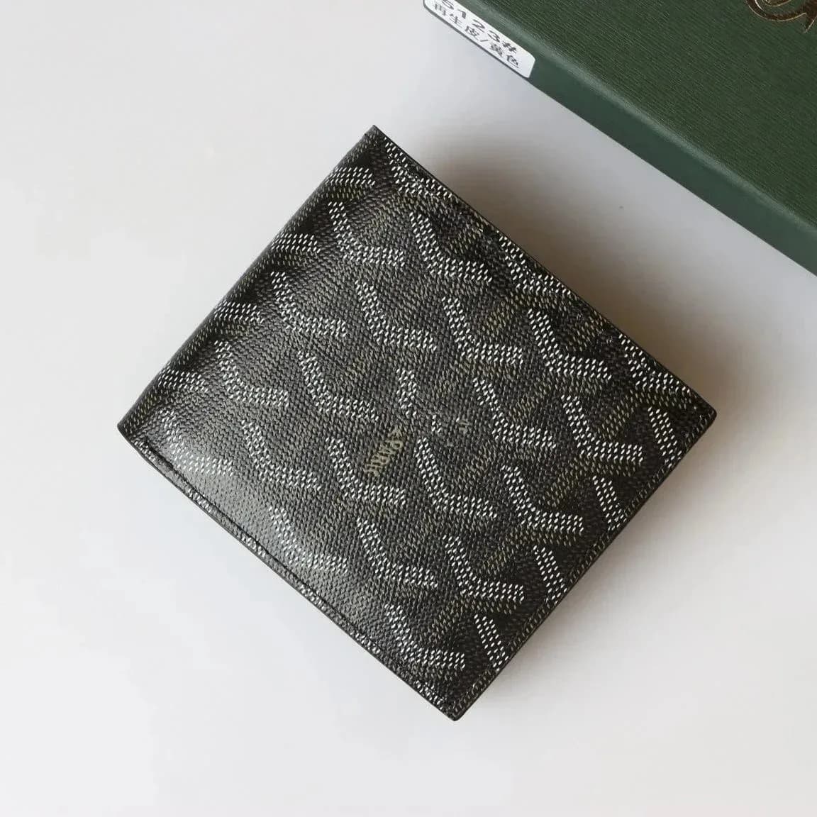 Goyard Saint Louis Black Leather Wallet — product photo on Sugargoo Spreadsheet