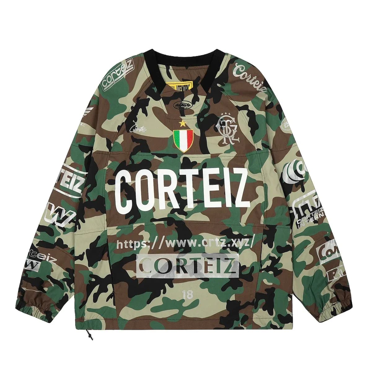 Corteiz RTW Camo Print Pullover Jacket — product photo on Sugargoo Spreadsheet