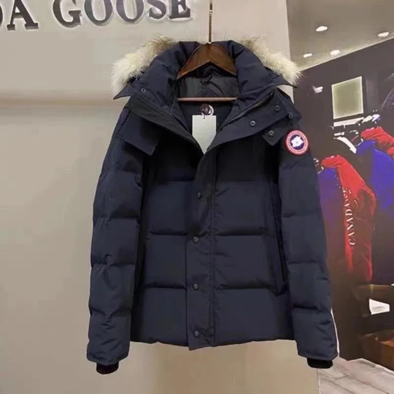 Canada Goose Chilliwack Navy Puffer Jacket — product photo on Sugargoo Spreadsheet