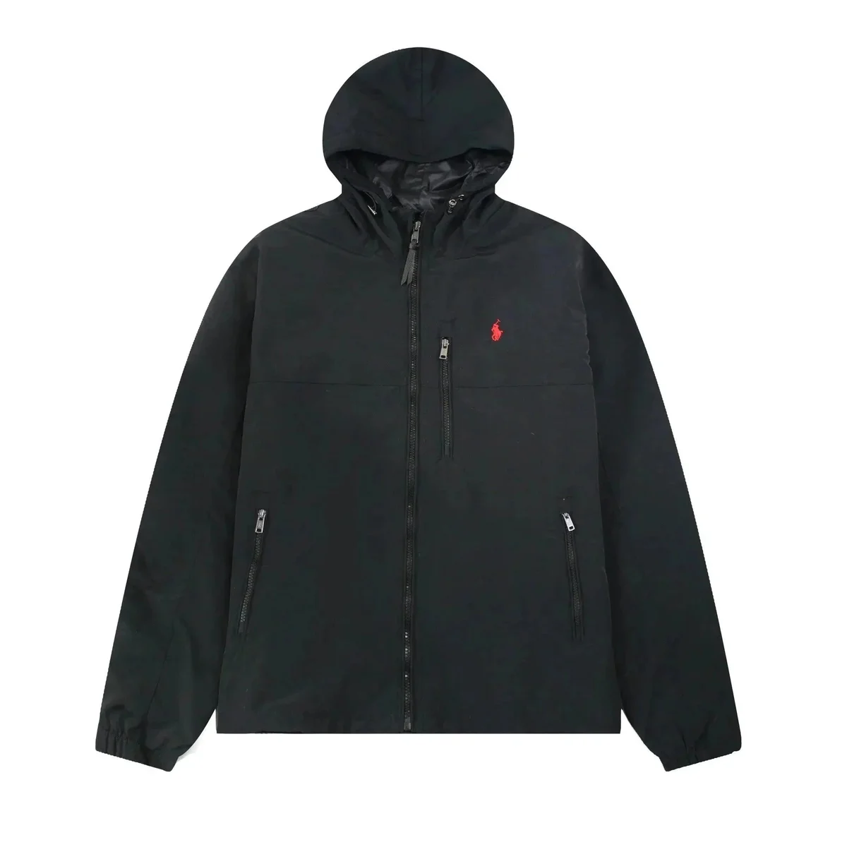 Polo Ralph Lauren Big Pony Black Hooded Jacket — QC product photo on Sugargoo Spreadsheet