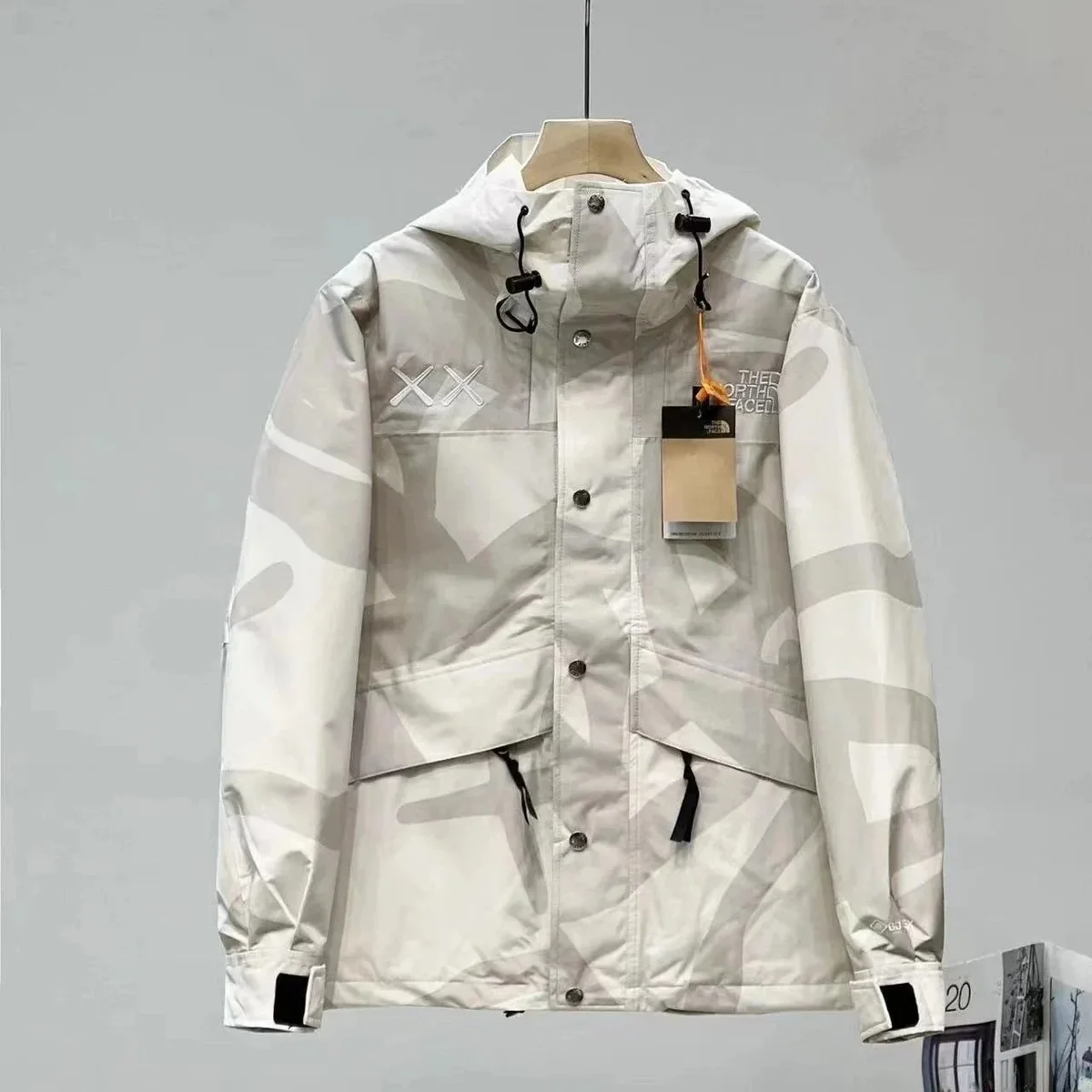 The North Face Nuptse Camo Hooded Jacket — product photo on Sugargoo Spreadsheet