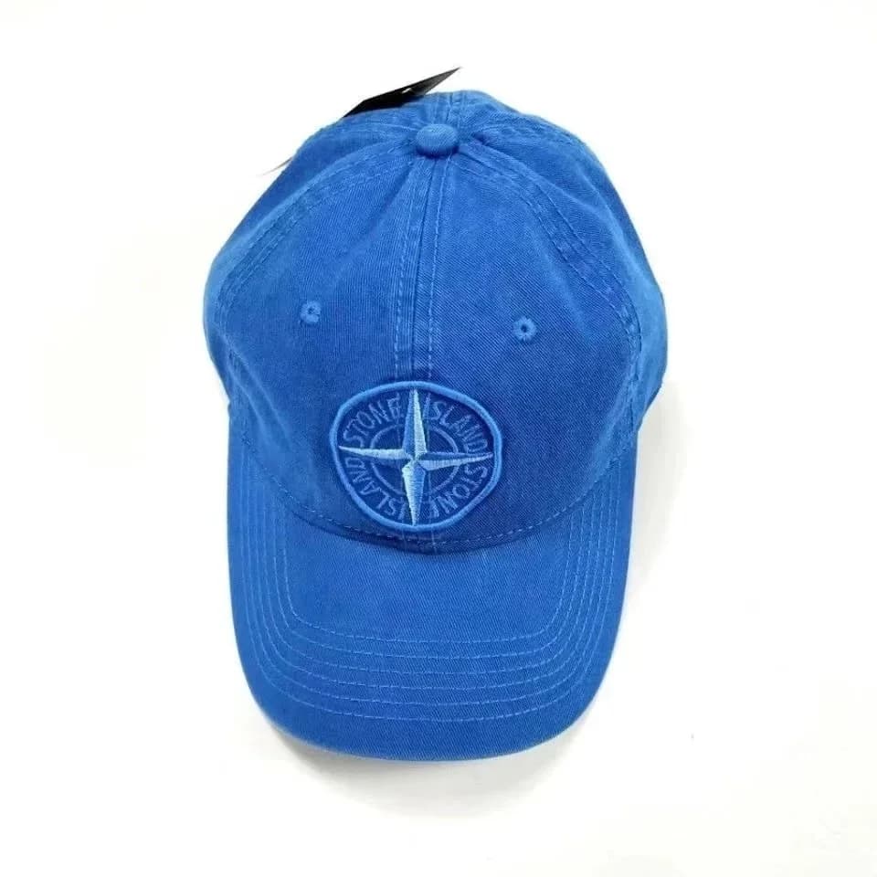 Stone Island Blue Embroidered Cap — product photo on Sugargoo Spreadsheet