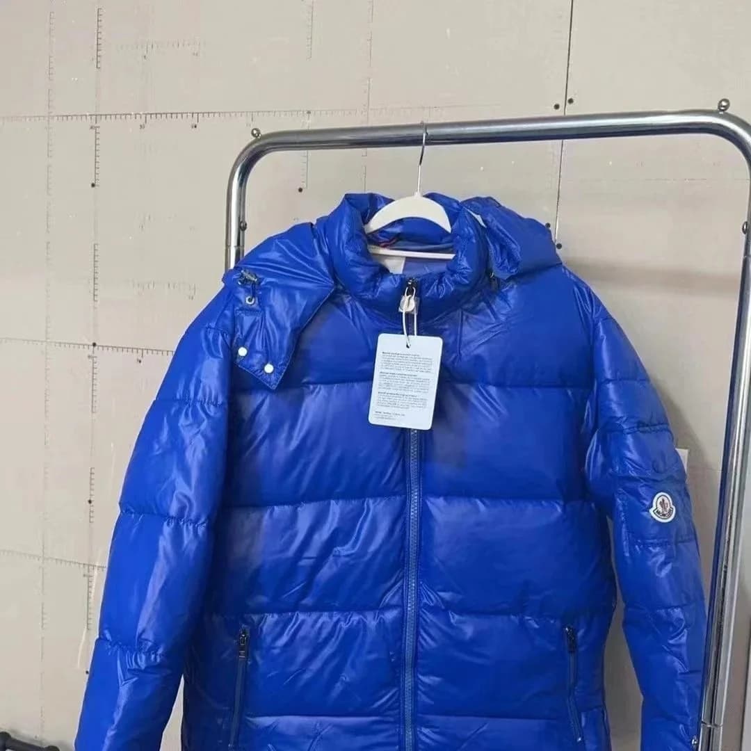 Moncler Maya Blue Puffer Jacket — product photo on Sugargoo Spreadsheet