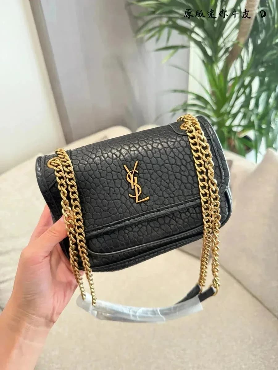 Saint Laurent Kate Black Leather Shoulder Bag — product photo on Sugargoo Spreadsheet