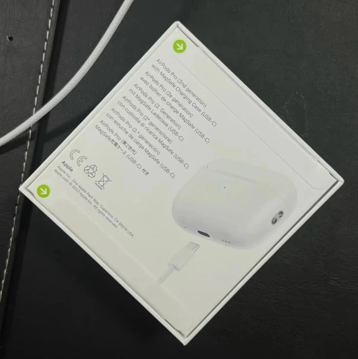 Apple AirPods Pro (2nd Gen) White Earbuds — product photo on Sugargoo Spreadsheet