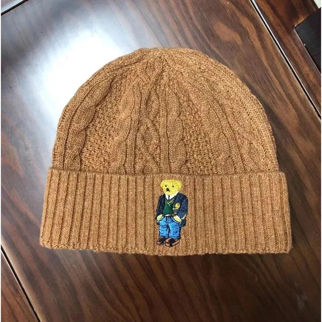 Polo Ralph Lauren Bear Beanie Camel — product photo on Sugargoo Spreadsheet