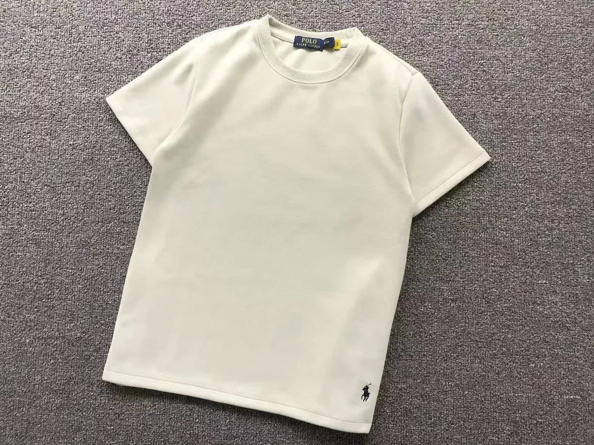 Polo Ralph Lauren White Pony T-Shirt — product photo on Sugargoo Spreadsheet