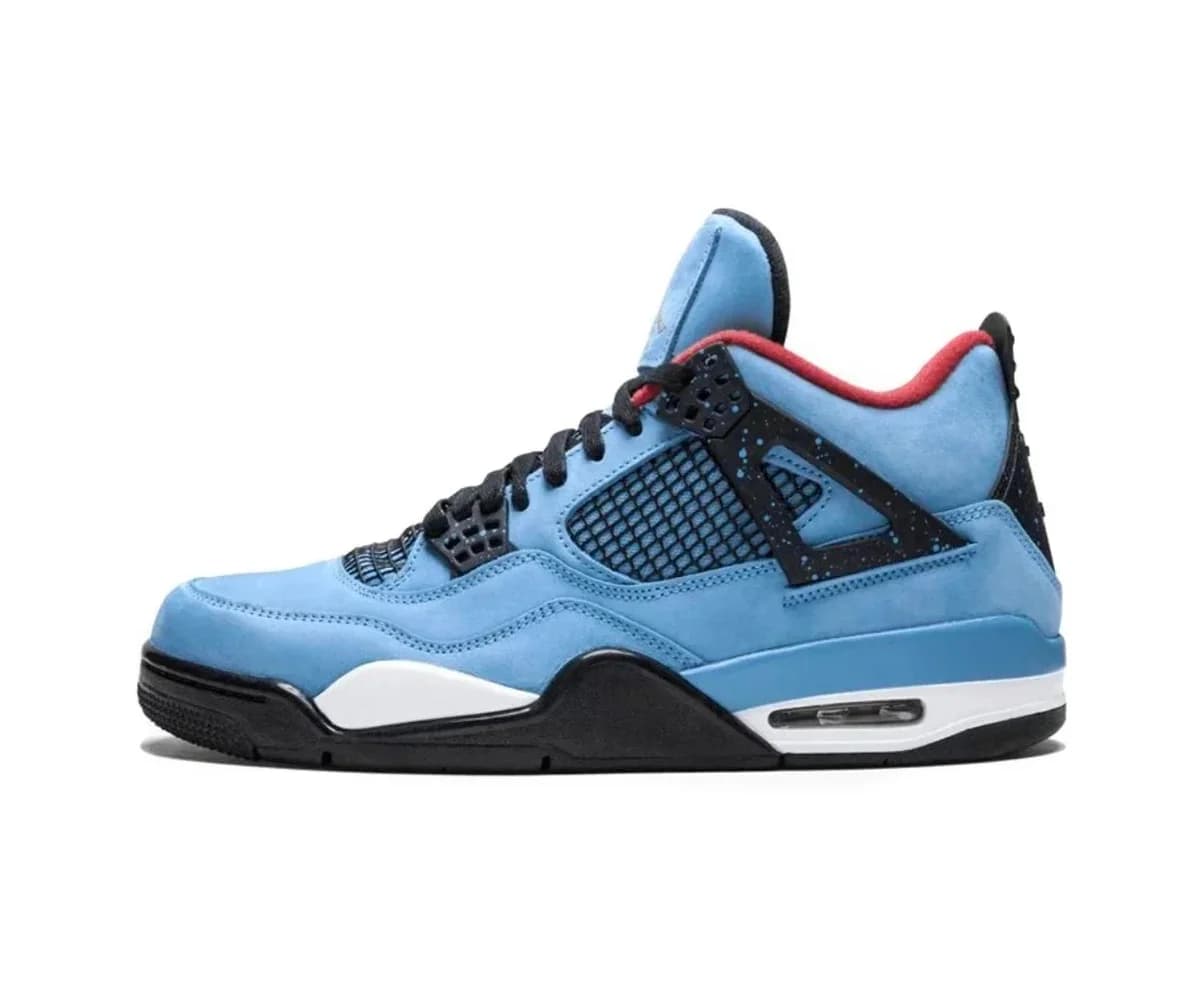 Nike Air Jordan 4 University Blue Black Sneakers — QC product photo on Sugargoo Spreadsheet