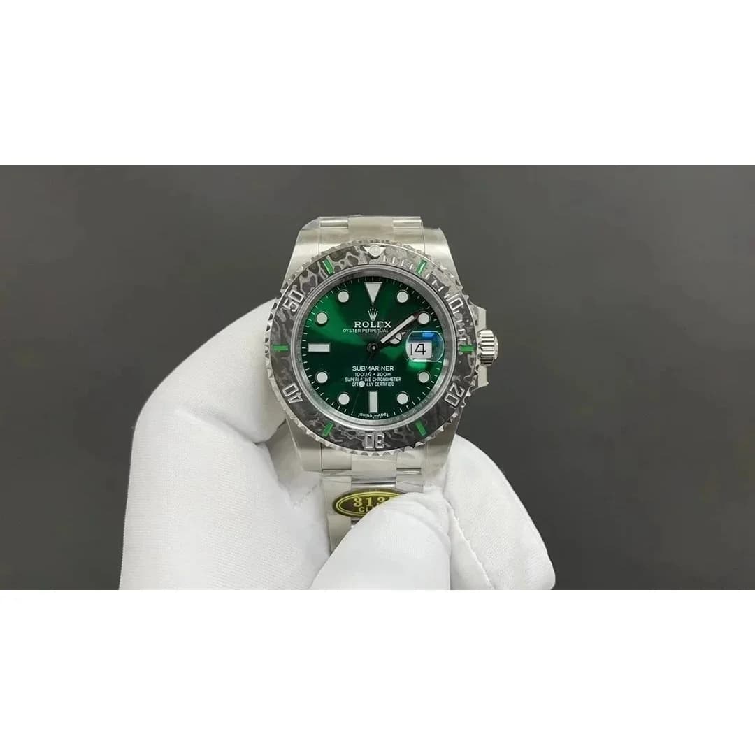 Rolex Submariner Green Dial Stainless Steel Watch — product photo on Sugargoo Spreadsheet