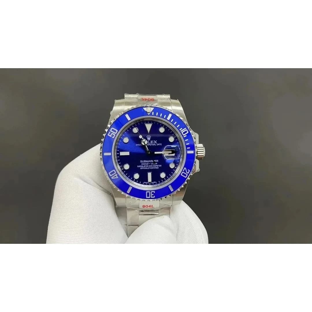 Rolex Submariner Blue Dial Stainless Steel Watch — product photo on Sugargoo Spreadsheet