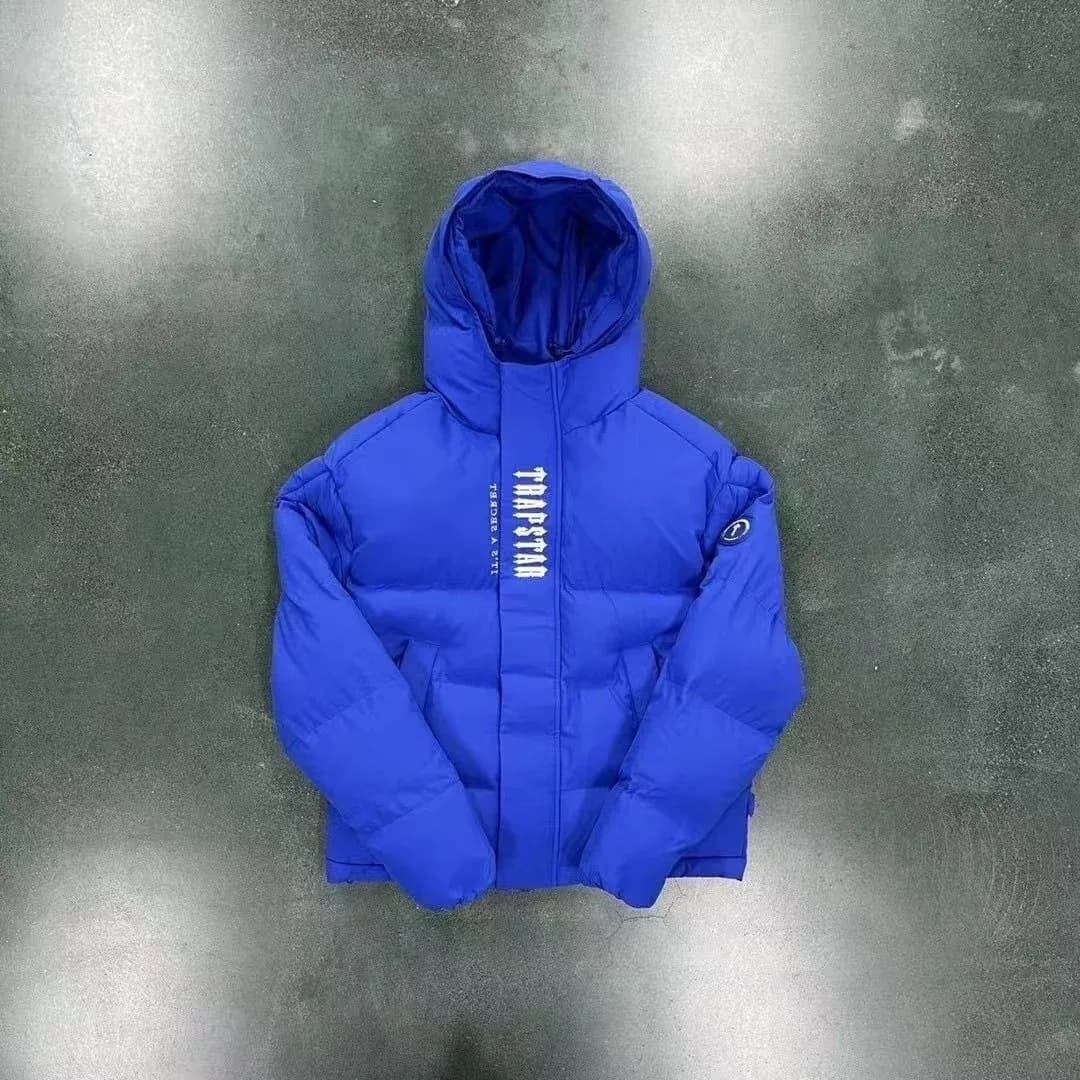 Trapstar Shooters Blue Puffer Jacket — product photo on Sugargoo Spreadsheet