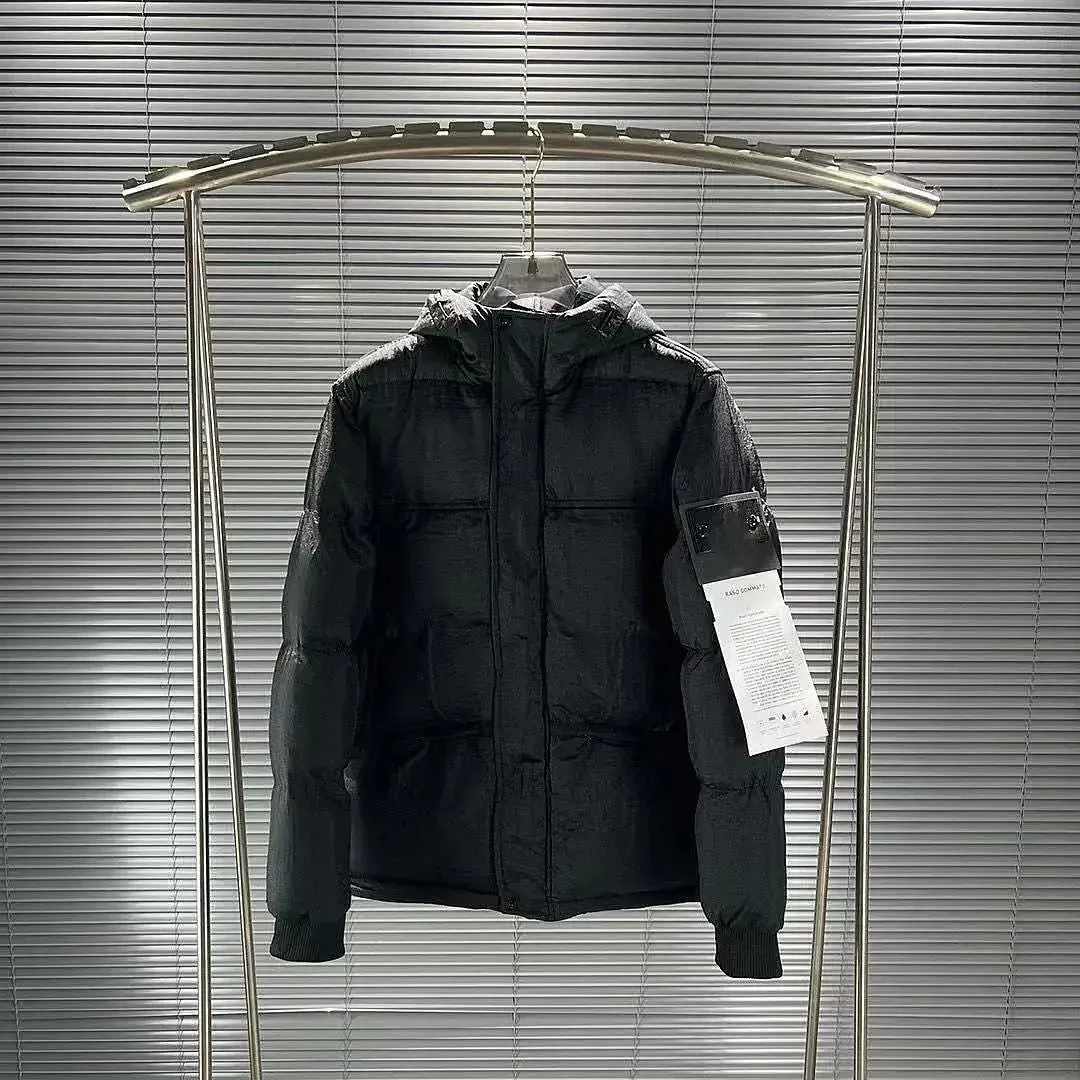 Stone Island Shadow Project Black Puffer Jacket — product photo on Sugargoo Spreadsheet