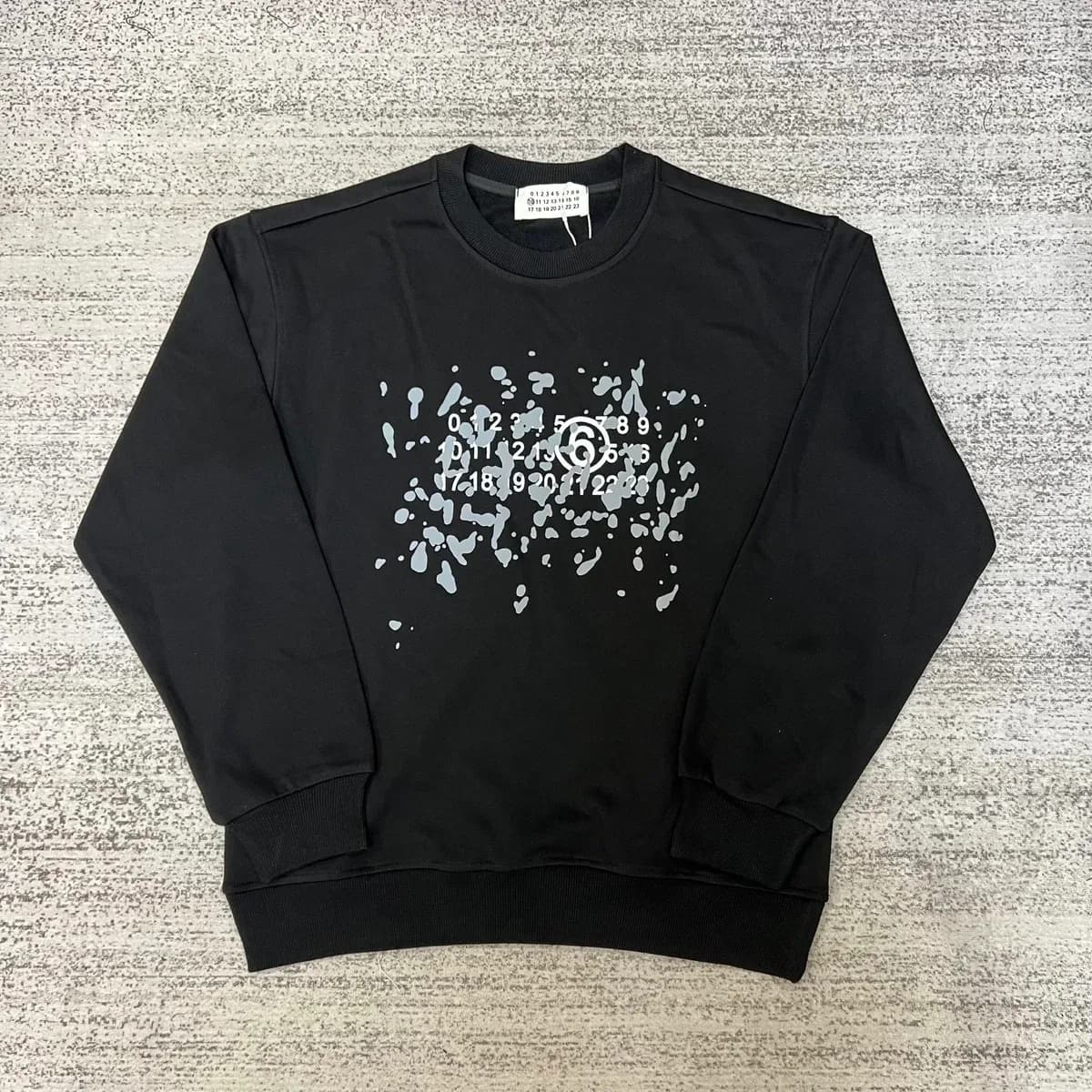 Maison Margiela Replica 6 Black Sweatshirt — product photo on Sugargoo Spreadsheet
