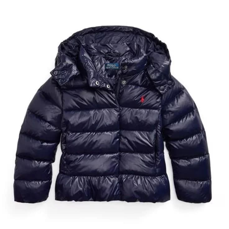 Polo Ralph Lauren Navy Puffer Jacket — product photo on Sugargoo Spreadsheet