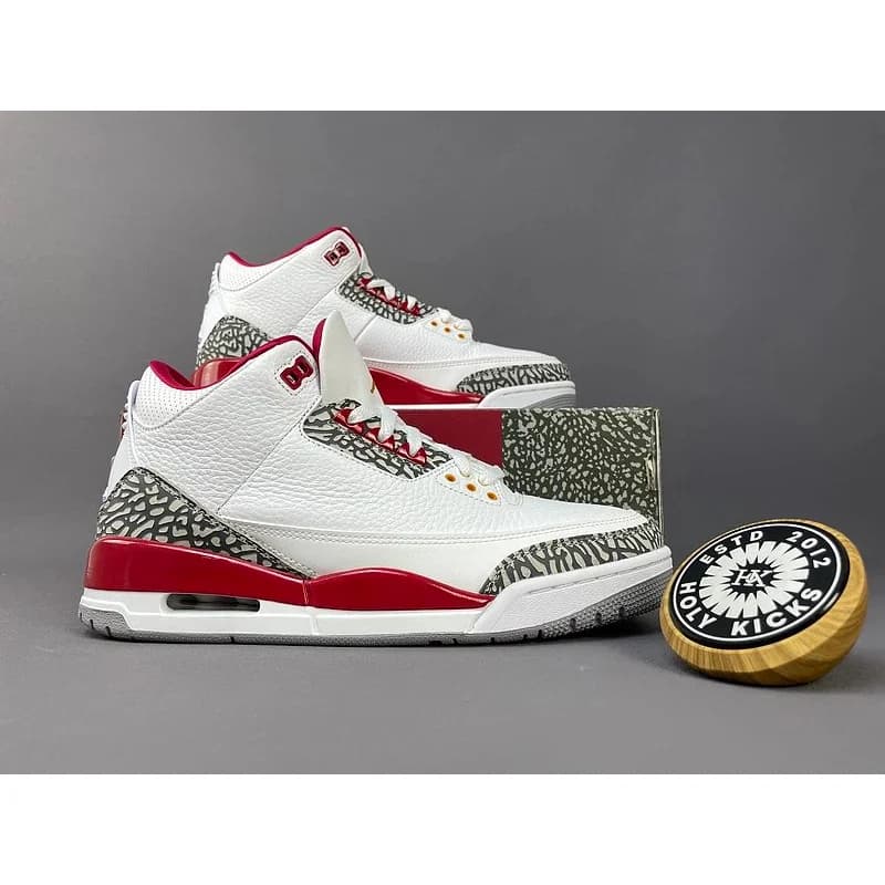 Nike Air Jordan 3 'Varsity Red' Sneakers — QC product photo on Sugargoo Spreadsheet
